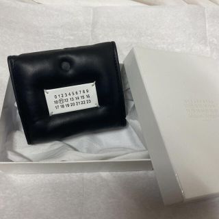 マルタンマルジェラ(Maison Martin Margiela)のメゾンマルジェラ　グラムスラム　黒　三つ折り　財布(財布)