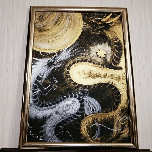 風水開運絵画*新月光樹虹羽白梟~星をつかむ者 大願成就 星の巡り