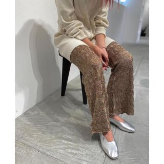 トゥデイフル(TODAYFUL)のTODAYFUL Lace Knit Leggings(レギンス/スパッツ)