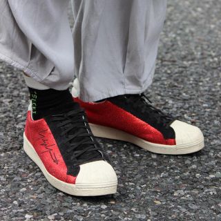 ヨウジヤマモト(Yohji Yamamoto)のyohji yamamoto adidas スーパースター　スニーカー　(スニーカー)