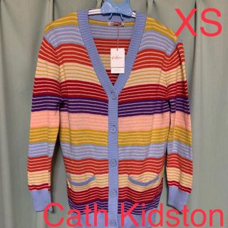 キャスキッドソン(Cath Kidston)の新品 キャスキッドソン カーディガン XS(カーディガン)