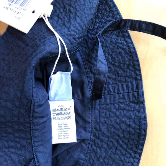 PETIT BATEAU(プチバトー)のプチバトー　ネイビー帽子 キッズ/ベビー/マタニティのこども用ファッション小物(帽子)の商品写真