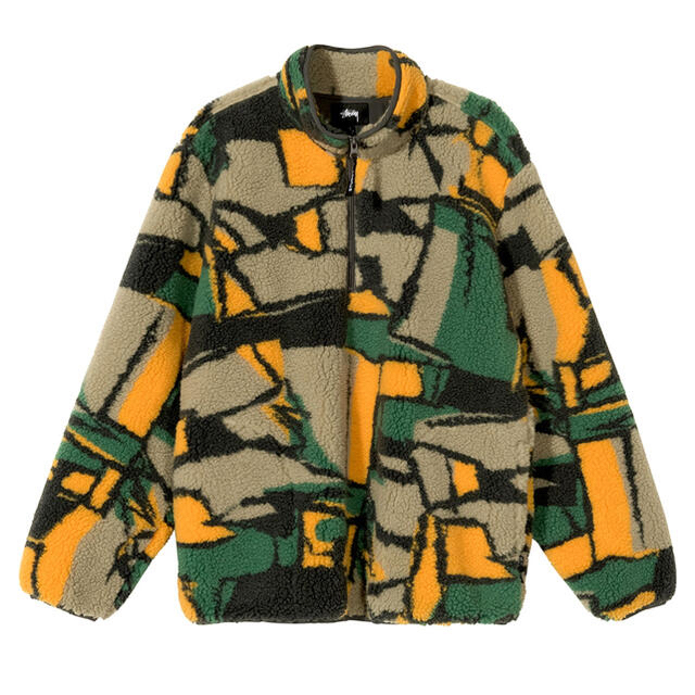 stussy Block Sherpa Pullover フリース　jacket