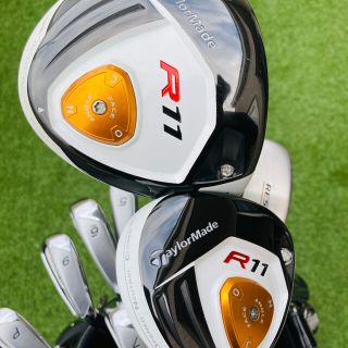 テーラーメイド(TaylorMade)のテーラーメイド 11本 セット 美品 キャリーバッグ付き(クラブ)