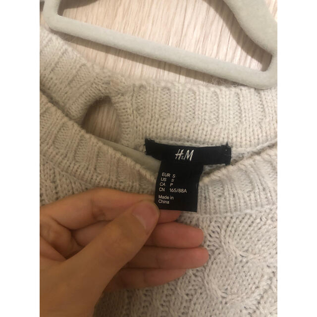 ZARA(ザラ)のZARA ニットワンピース　sサイズ　冬のデートにぴったり レディースのワンピース(ひざ丈ワンピース)の商品写真