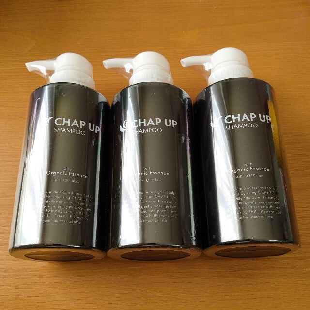 【新品】チャップアップ CHAP UP シャンプー 300ml × 3本