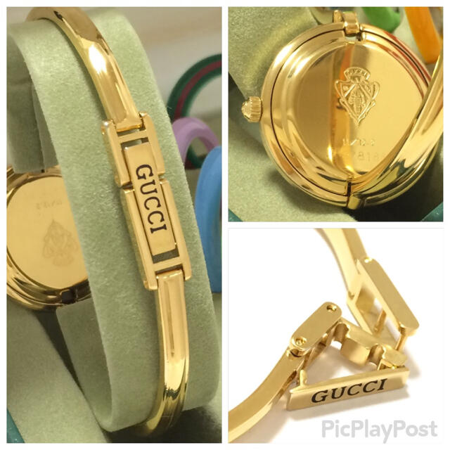 Gucci(グッチ)の3.超美品 グッチ GUCCI 時計 チェンジベゼル レディースのファッション小物(腕時計)の商品写真