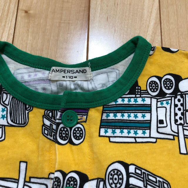 ampersand(アンパサンド)のampersand 夏用パジャマ　110cm キッズ/ベビー/マタニティのキッズ服男の子用(90cm~)(パジャマ)の商品写真