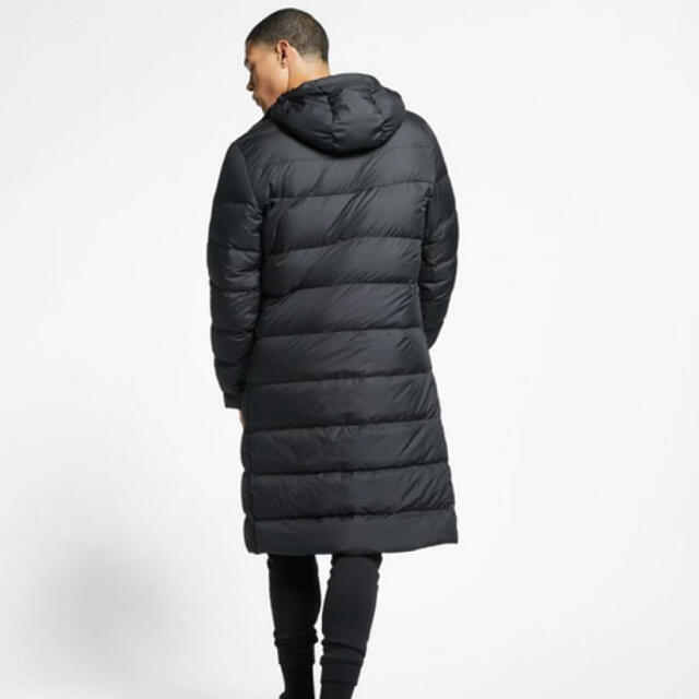 XL ナイキ メンズ ベンチコート フィルダウンコート 防寒着 ブラック黒