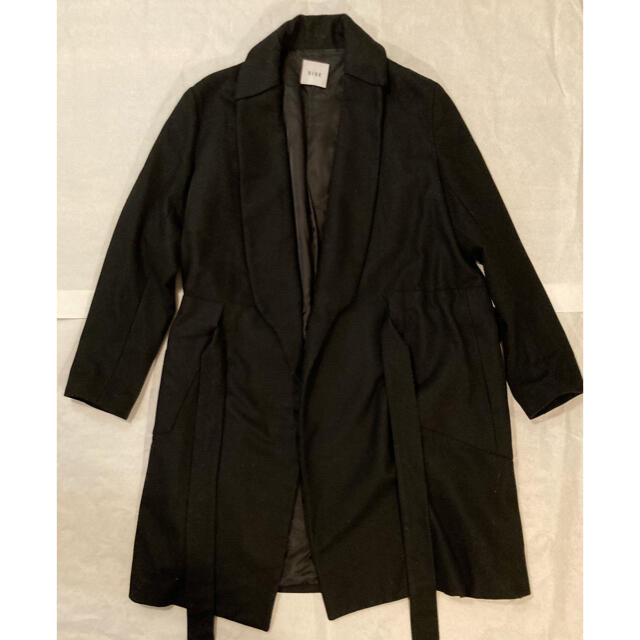 Sise(シセ)のSISE ダブルショールカラーコート メンズのジャケット/アウター(チェスターコート)の商品写真