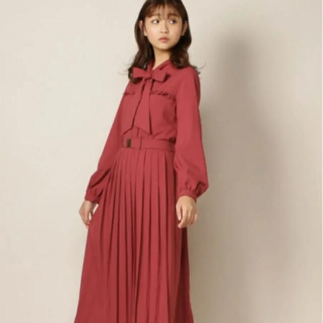 REDYAZEL(レディアゼル)のREDYAZEL2019AW ／ MIXI ONE-PIECE ピンク レディースのワンピース(ロングワンピース/マキシワンピース)の商品写真