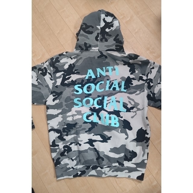 anti social social club カモフラ 迷彩 パーカー