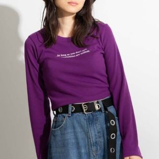 ウィゴー(WEGO)のロングTシャツ(カットソー(長袖/七分))