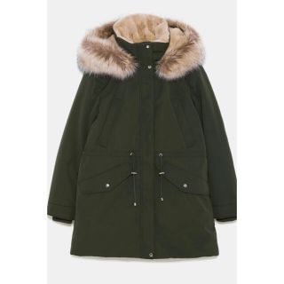 ザラ(ZARA)のZARA 撥水加工モッズコート(モッズコート)