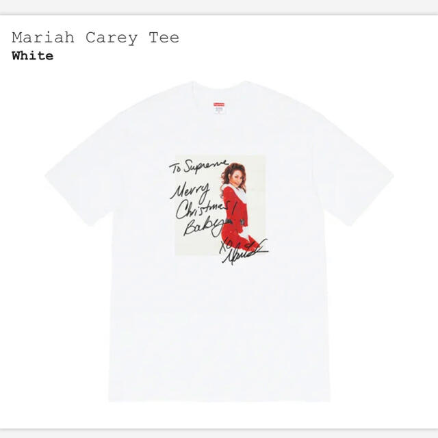 新品 国内正規品 Lサイズ Supreme Mariah Carey Tee