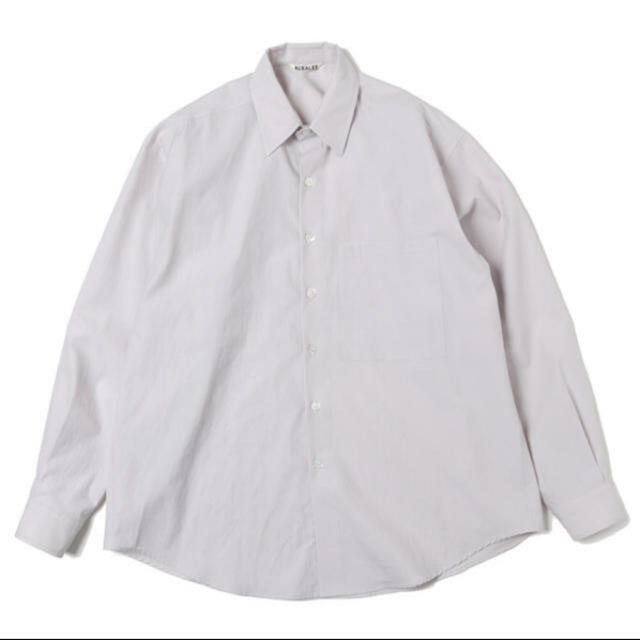 COMOLI(コモリ)のAURALEE 20SSフィンクスツイルビッグシャツ サイズ4 メンズのトップス(シャツ)の商品写真