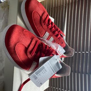 アディダス(adidas)の【新品・送込】adidas samba bape 28.0 RED(スニーカー)