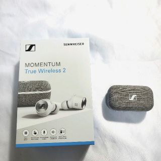 ゼンハイザー(SENNHEISER)の[試聴のみ]ゼンハイザー MOMENTUM TRUE WIRELESS 2 白(ヘッドフォン/イヤフォン)