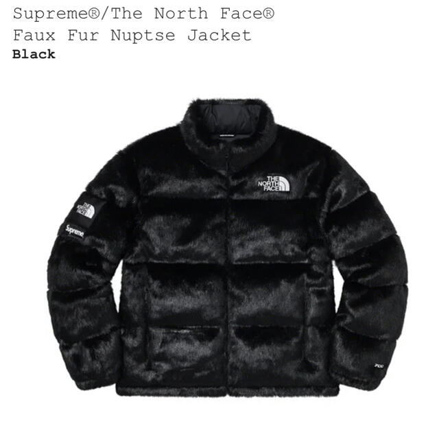 Supreme The North Face Faux Fur Nuptse