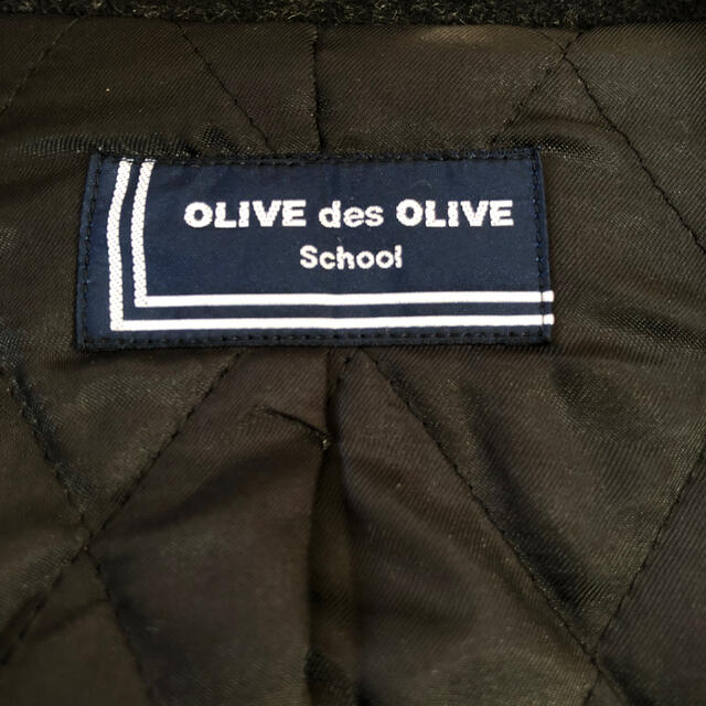 OLIVEdesOLIVE(オリーブデオリーブ)のOLIVE des OLIVE ピーコート ダークグレー レディースのジャケット/アウター(ピーコート)の商品写真