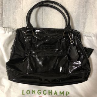 ロンシャン(LONGCHAMP)のフミィ様専用♡Longchamp ロンシャン ハンドバッグ エナメル♡(ハンドバッグ)