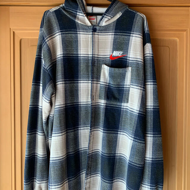 supreme 18AW Plaid Hooded Sweatshirt - シャツ