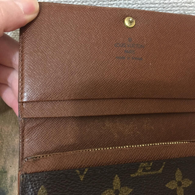 ルイヴィトン LOUISVUITTON モノグラム 二つ折り財布 3