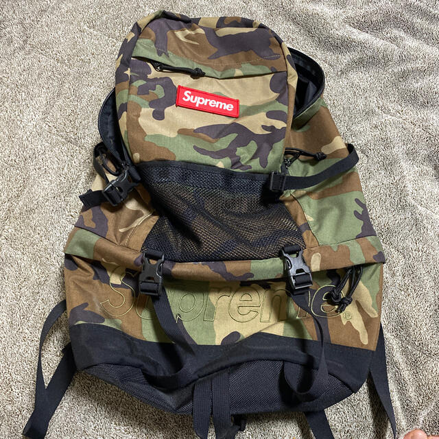 【美・送込】supreme 15aw backpack 迷彩