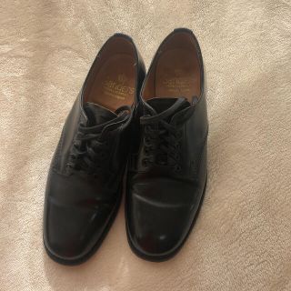 サンダース(SANDERS)のSANDERS military plain toe shoe(ローファー/革靴)