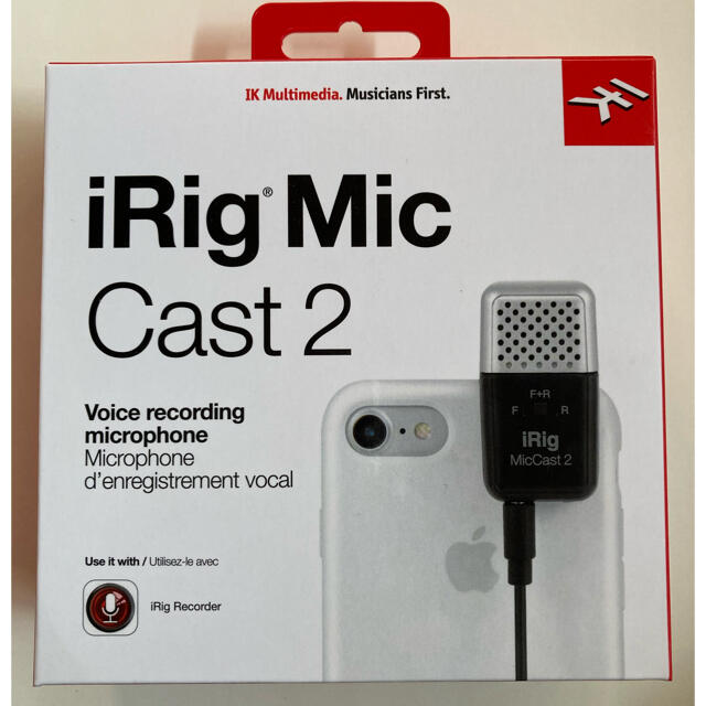 iRig　MIC　Cast2　マイク　iPhone　マイク　IK　Multimedia