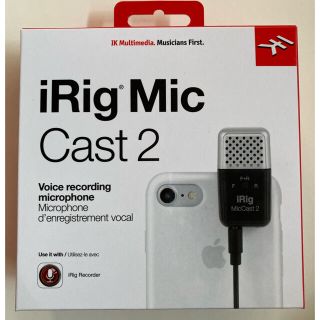 アップル(Apple)のIK Multimedia iRig MIC Cast2 iPhone マイク(マイク)