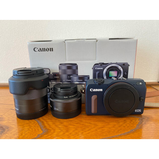 爆買い限定SALE Canon Canon EOS M2 ダブルレンズキットの通販 by MSK's shop｜キヤノンならラクマ 