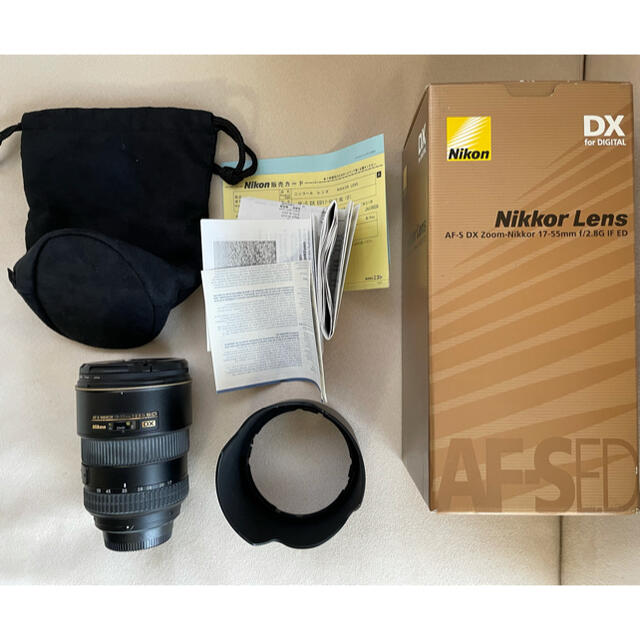 Nikon ニコン AF-S DX NIKKOR 17-55mm F2.8G - レンズ(ズーム)