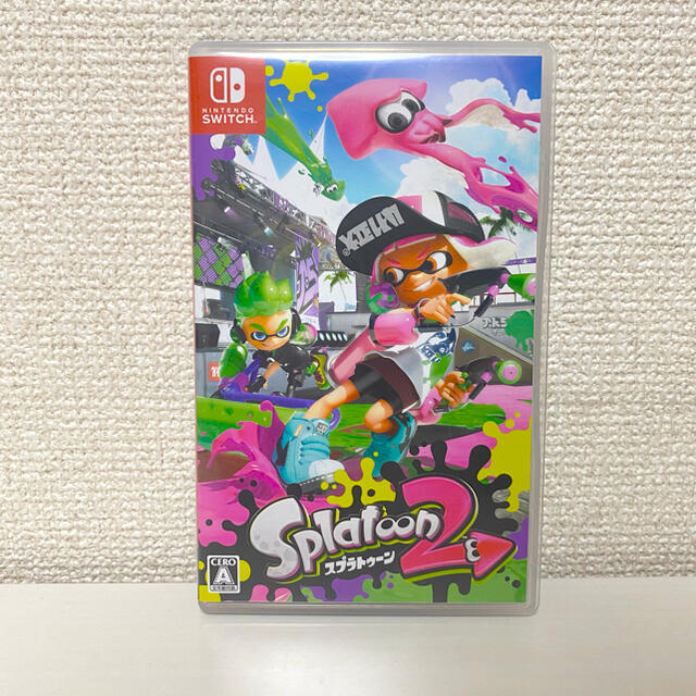 Nintendo Switch(ニンテンドースイッチ)のスプラトゥーン2【switch】 エンタメ/ホビーのゲームソフト/ゲーム機本体(家庭用ゲームソフト)の商品写真