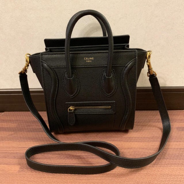 CELINE ラゲージ ナノショルダーバッグ