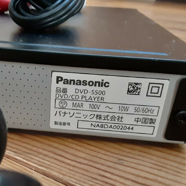 Panasonic(パナソニック)のPanasonic DVDプレイヤー S500 スマホ/家電/カメラのテレビ/映像機器(DVDプレーヤー)の商品写真