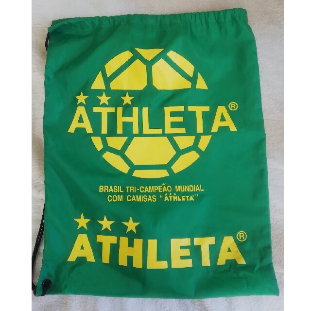 ATHLETA(アスレタ)のアスレタ  ATHLETA  ナップサック　ランドリーバッグ　新品未使用 スポーツ/アウトドアのサッカー/フットサル(ウェア)の商品写真