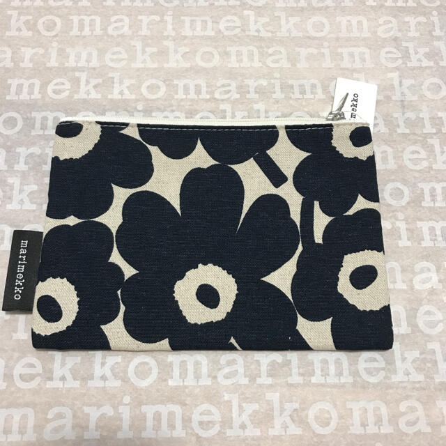 marimekko(マリメッコ)の新品！　マリメッコ　コットンリネン　ポーチ レディースのファッション小物(ポーチ)の商品写真