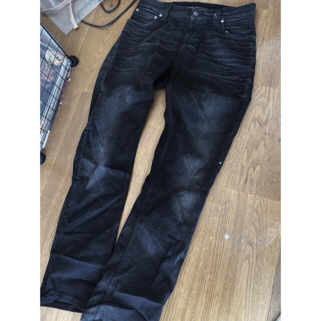 Nudie Jeans(ヌーディジーンズ)のnudie jeans thin finn 黒 w33 メンズのパンツ(デニム/ジーンズ)の商品写真