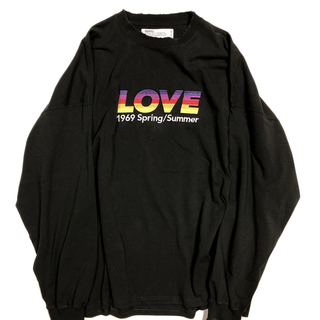 ジエダ(Jieda)のDAIRIKU LOVE" Vintage Long Sleeve Tee (Tシャツ/カットソー(七分/長袖))