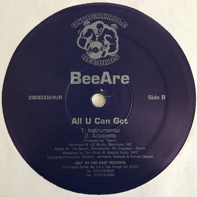 BeeAre - All U Can Get エンタメ/ホビーのCD(R&B/ソウル)の商品写真