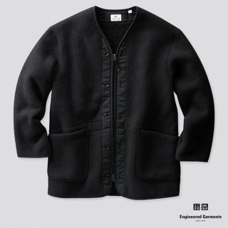 エンジニアードガーメンツ(Engineered Garments)の【年始特別値下げ】UNIQLO engineered garments コート(ノーカラージャケット)