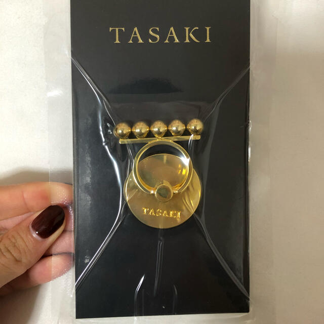 TASAKI(タサキ)のTASAKI スマホリング　新品未開封 スマホ/家電/カメラのスマホアクセサリー(その他)の商品写真