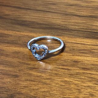 Pandora Disney 指輪　セール　ミッキー  52サイズ(キャラクターグッズ)