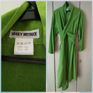 イッセイミヤケ(ISSEY MIYAKE)のISSEY MIYAKE イッセイミヤケ ワンピース(ひざ丈ワンピース)