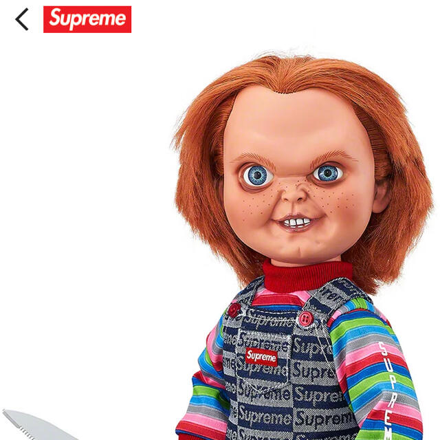 Supreme(シュプリーム)のSupreme Chucky Doll シュプリーム チャッキードール 新品 エンタメ/ホビーのおもちゃ/ぬいぐるみ(キャラクターグッズ)の商品写真