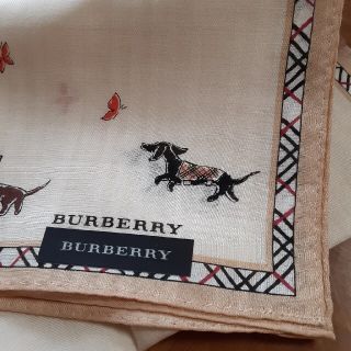 バーバリー(BURBERRY)の【新品未使用】バーバリーハンカチ(ハンカチ)