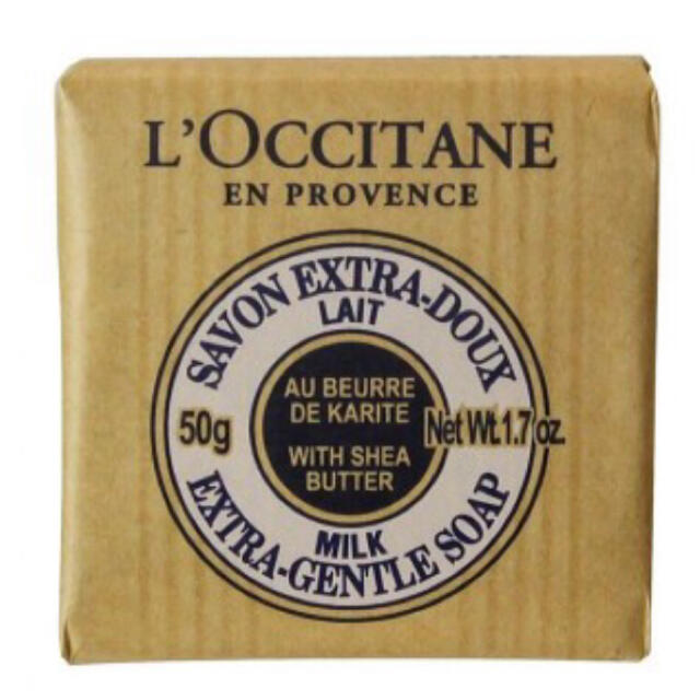 L'OCCITANE(ロクシタン)のロクシタン L'OCCITANE シアソープ ミルク 50g コスメ/美容のスキンケア/基礎化粧品(洗顔料)の商品写真