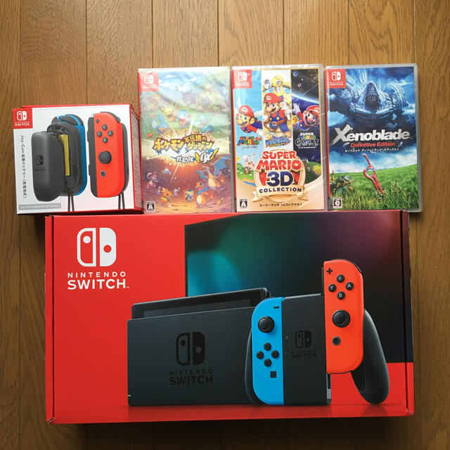 Nintendo Switch JOY-CON(L) ネオンブルー/(R) ネオ家庭用ゲーム機本体