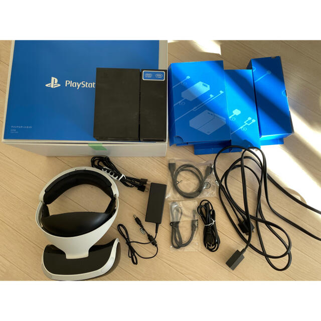 PlayStation VR(プレイステーションヴィーアール)の【ジャンク品】playstation VR エンタメ/ホビーのゲームソフト/ゲーム機本体(家庭用ゲーム機本体)の商品写真